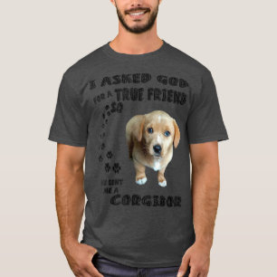 Corgidor Quote Mum, Corgi Lab Dad, Corgi Labrador T-Shirt