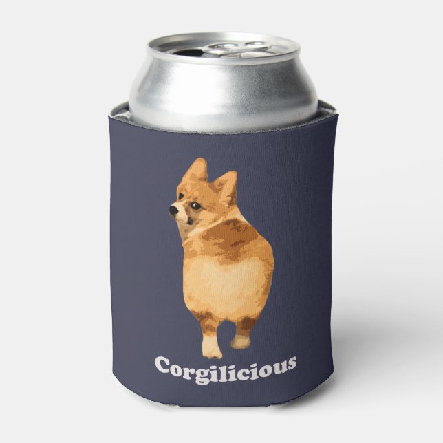 Corgilious Can Cooler (Can Front)