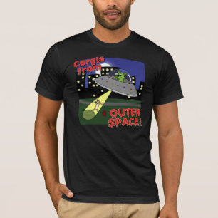 Corgis from Outer Space Clothing T-Shirt