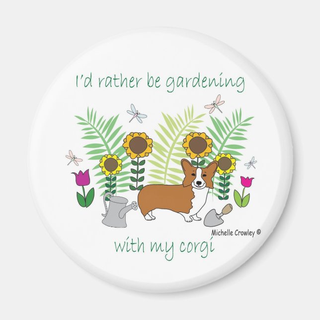 CorgiTan Magnet (Front)