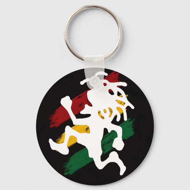 Cori Reith Rasta reggae Key Ring (Front)