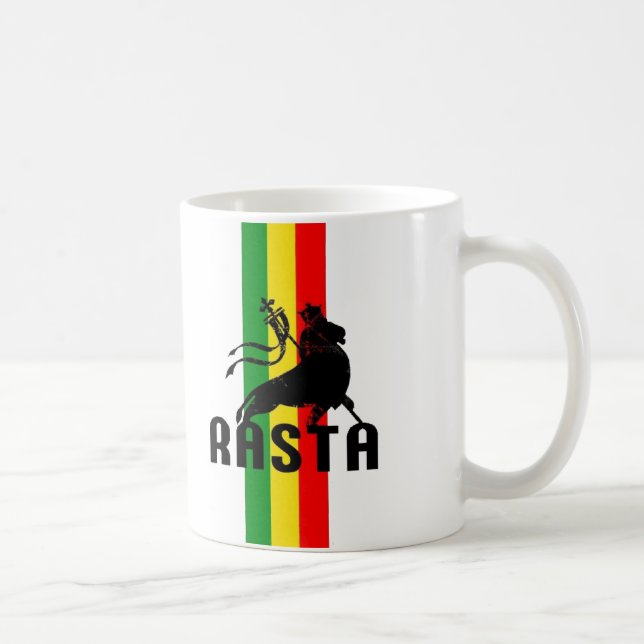 Cori Reith Rasta reggae peace Coffee Mug (Right)