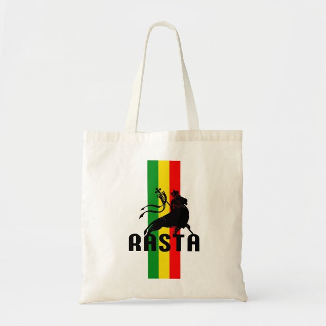 Cori Reith Rasta reggae peace Tote Bag (Front)