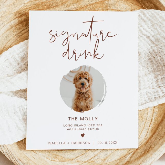 CORIANDER Boho 1 Photo Pet Signature Drink  Poster (Creator Uploaded)