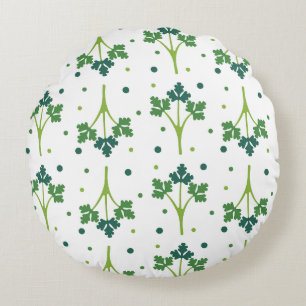 Coriandrum Round Cushion