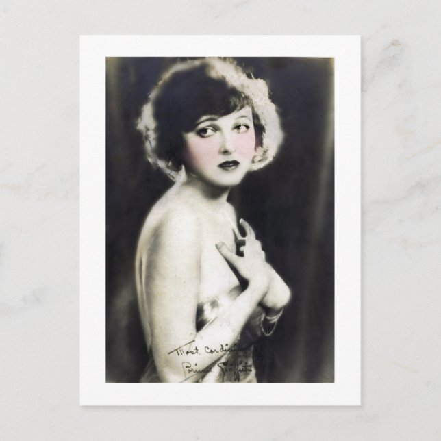 Corinne Griffith Silent Era Film Star Postcard (Front)