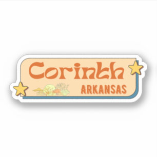 Corinth, Arkansas Sticker