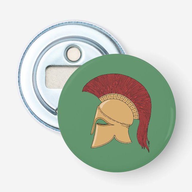 Corinthian Helmet Bottle Opener (Front)