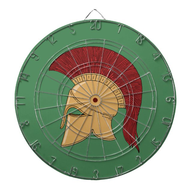 Corinthian Helmet Dartboard (Front)