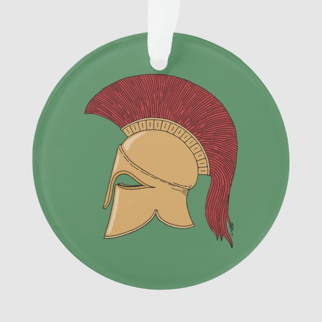 Corinthian Helmet Ornament (Front)