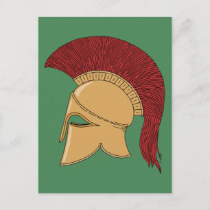 Corinthian Helmet Postcard