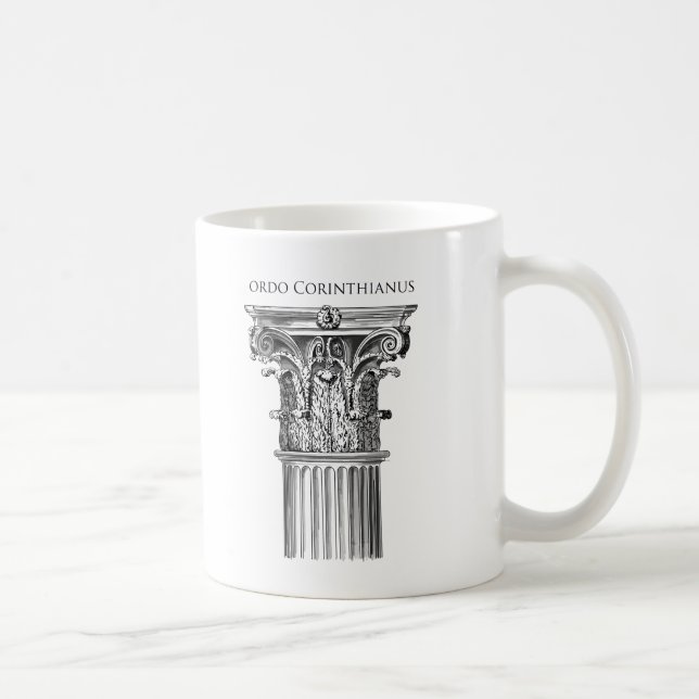 Corinthian Order Column Mug (Right)