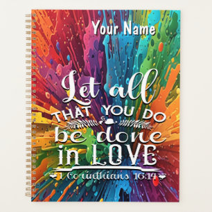 Corinthians 16-14 Love Planner