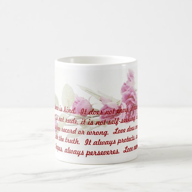 Corinthians Bible Verse Coffee Mug (Center)