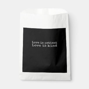 Corinthians Love Is Patient Love Is Kind Scripture Favour Bag