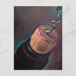CORK AND OPENER HI-RES POSTCARD