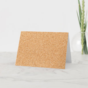 Cork Board Card