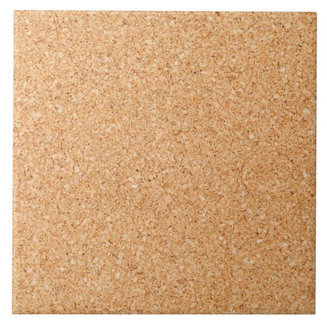 Cork Board Ceramic Tile (Front)
