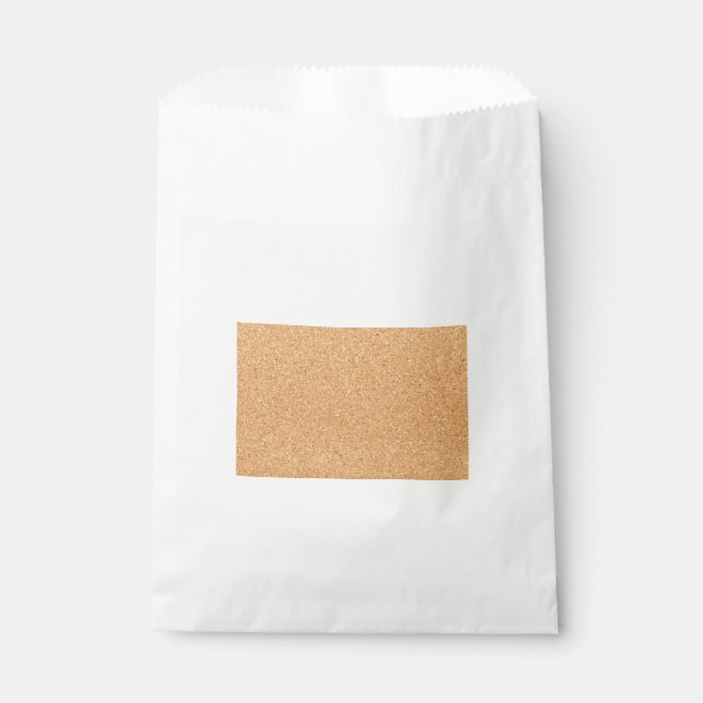 Cork Board Favour Bag (Front)