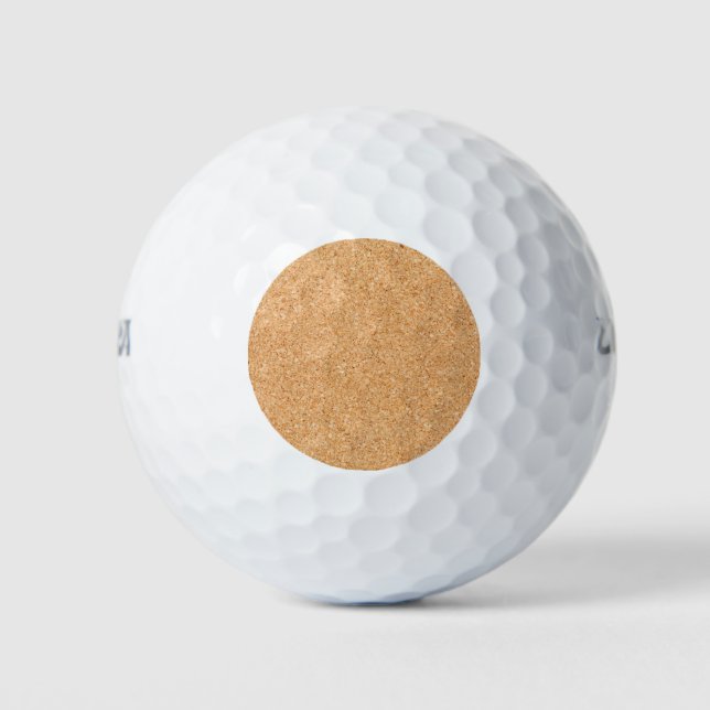 Cork Board Golf Balls (Front)