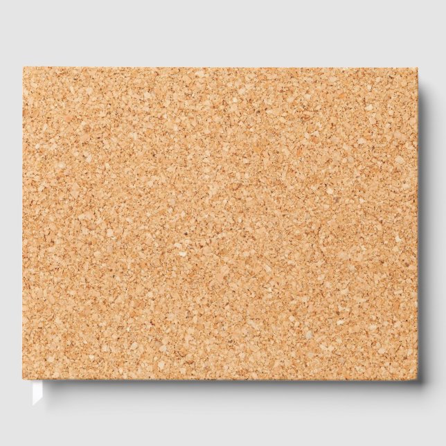 Cork Board Guest Book (Front)