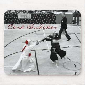 Cork Budokai kendo mousemat dojo