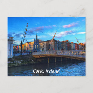 Cork City, Ireland Postcard