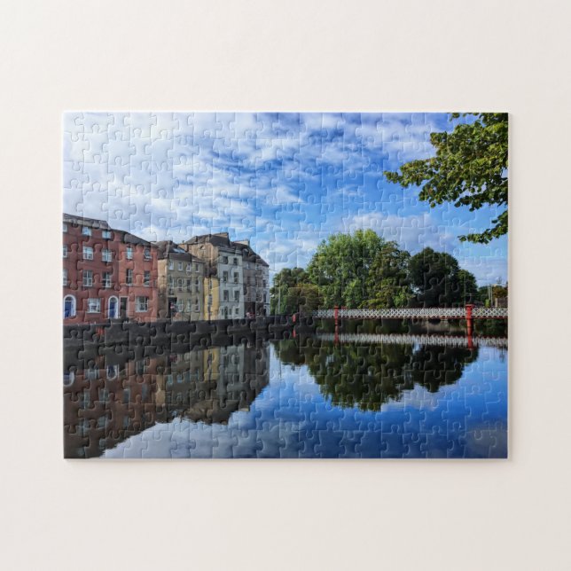 Cork City, Ireland Puzzle - Colourful Reflections (Horizontal)