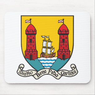 Cork Coat of Arms Mouse Pad
