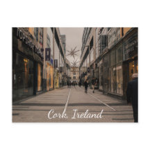 Cork Ireland Opera Lane Photographic Postcard