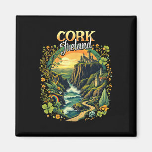 Cork Ireland Vacation Trip Travel Irish Souvenir Magnet