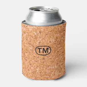 Cork Look  Can Cooler