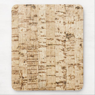 Cork oak pattern mouse pad