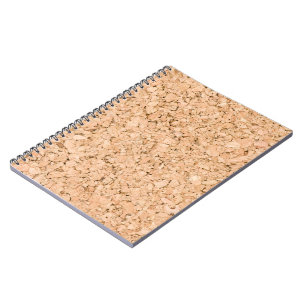 Cork oak pattern notebook