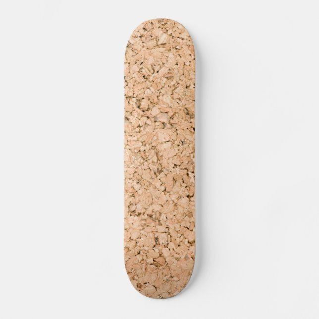 Cork oak pattern skateboard (Front)