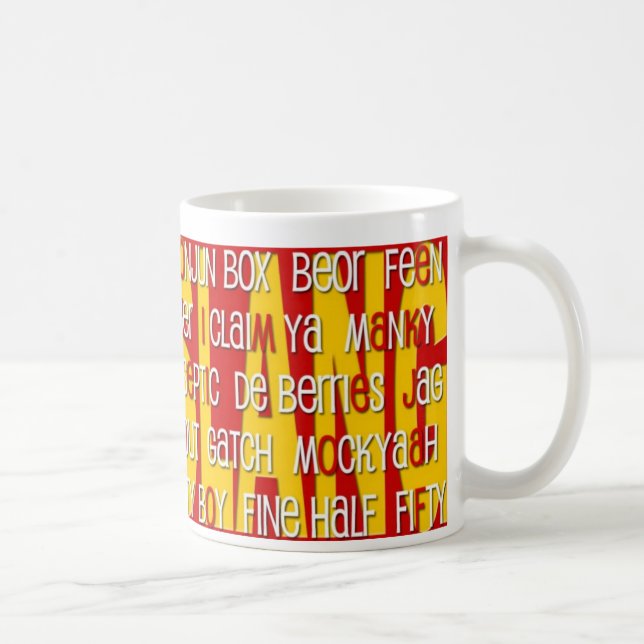 Cork Slang Mug (Right)