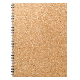 Cork texture notebook