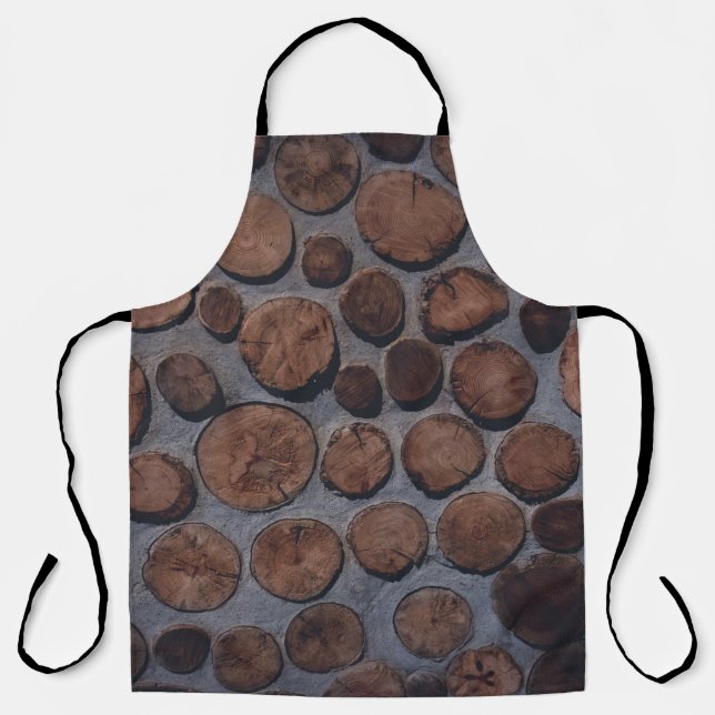 Cork wood decors apron (Front)