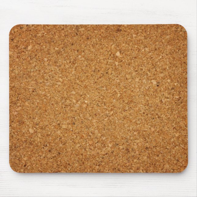 Corkboard Background Mouse Pad (Front)