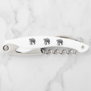 Corkscrew Bottle Opener Elephant