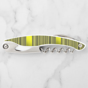 Corkscrew Bottle Opener Stripe