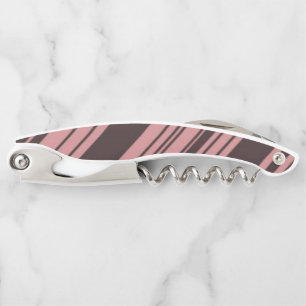Corkscrew Bottle Opener Stripe