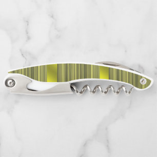 Corkscrew Bottle Opener Yellow