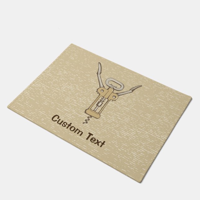 Corkscrew Doormat (Angled)