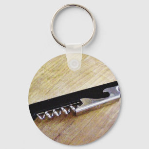 Corkscrew Key Ring