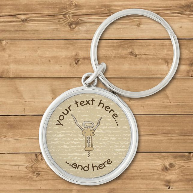 Corkscrew Key Ring (Creator Uploaded)