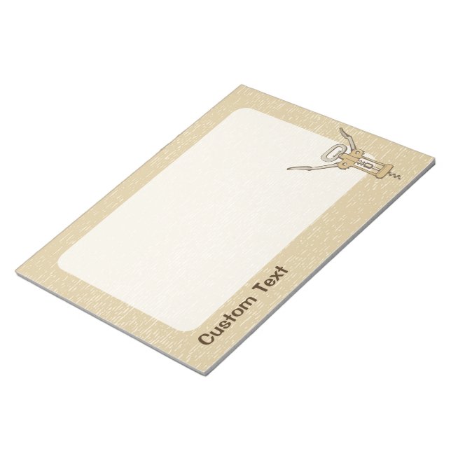 Corkscrew Notepad (Angled)