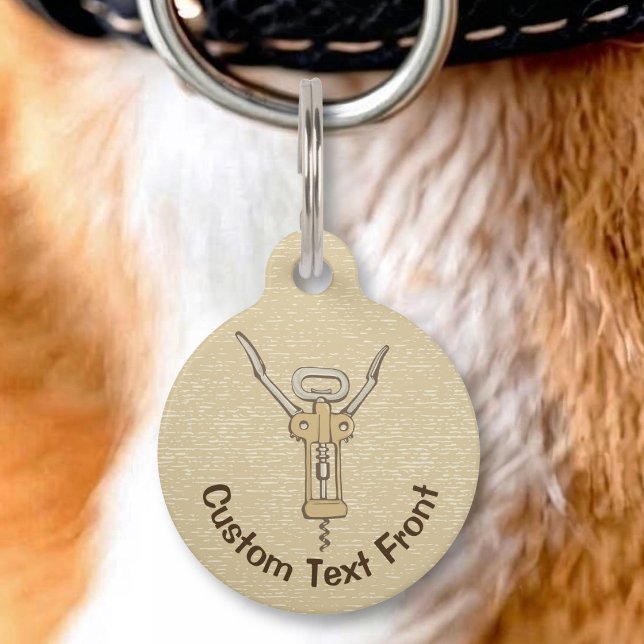 Corkscrew Pet Tag (Creator Uploaded)