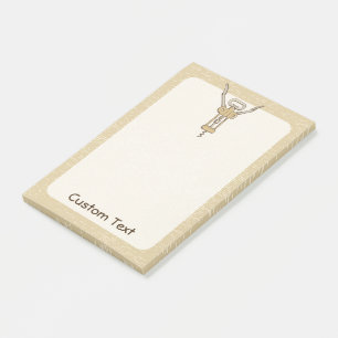 Corkscrew Post-it Notes
