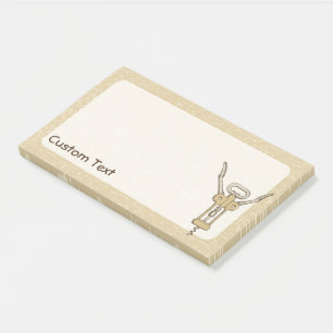 Corkscrew Post-it Notes